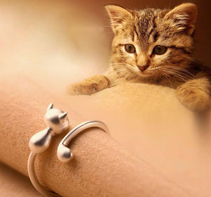 Sleepy Cat Ring