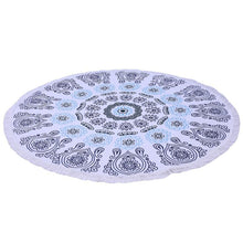 Load image into Gallery viewer, Round Beach Blanket