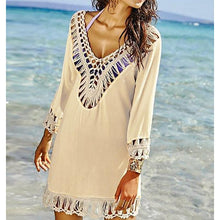 Load image into Gallery viewer, Crochet Beach Cover Up