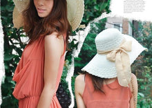 Load image into Gallery viewer, Large Brim Beach Hat