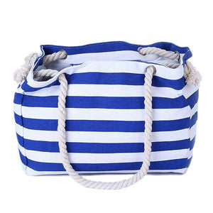 Canvas and Rope Handbag