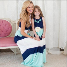 Load image into Gallery viewer, Color Block Mommy and Me Dresses