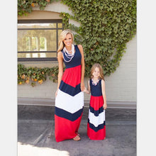 Load image into Gallery viewer, Color Block Mommy and Me Dresses