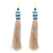 Load image into Gallery viewer, Fijian Tassel Earrings