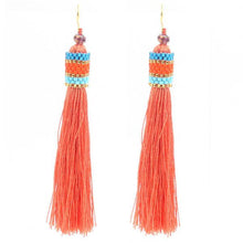 Load image into Gallery viewer, Fijian Tassel Earrings