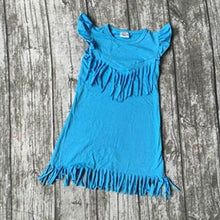Load image into Gallery viewer, Girls' Tassel Dress