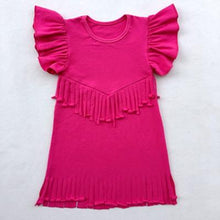 Load image into Gallery viewer, Girls' Tassel Dress