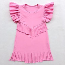 Load image into Gallery viewer, Girls' Tassel Dress