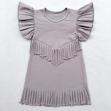 Load image into Gallery viewer, Girls' Tassel Dress