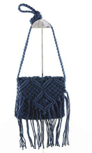 Load image into Gallery viewer, Boho Tassel Crochet Bag