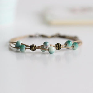 Ceramic Bead Bracelet