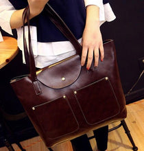 Load image into Gallery viewer, Newsies Leather Messenger Bag